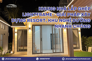 khung nhà lắp ghép