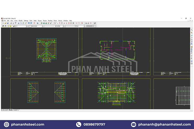 Khung nhà lắp ghép